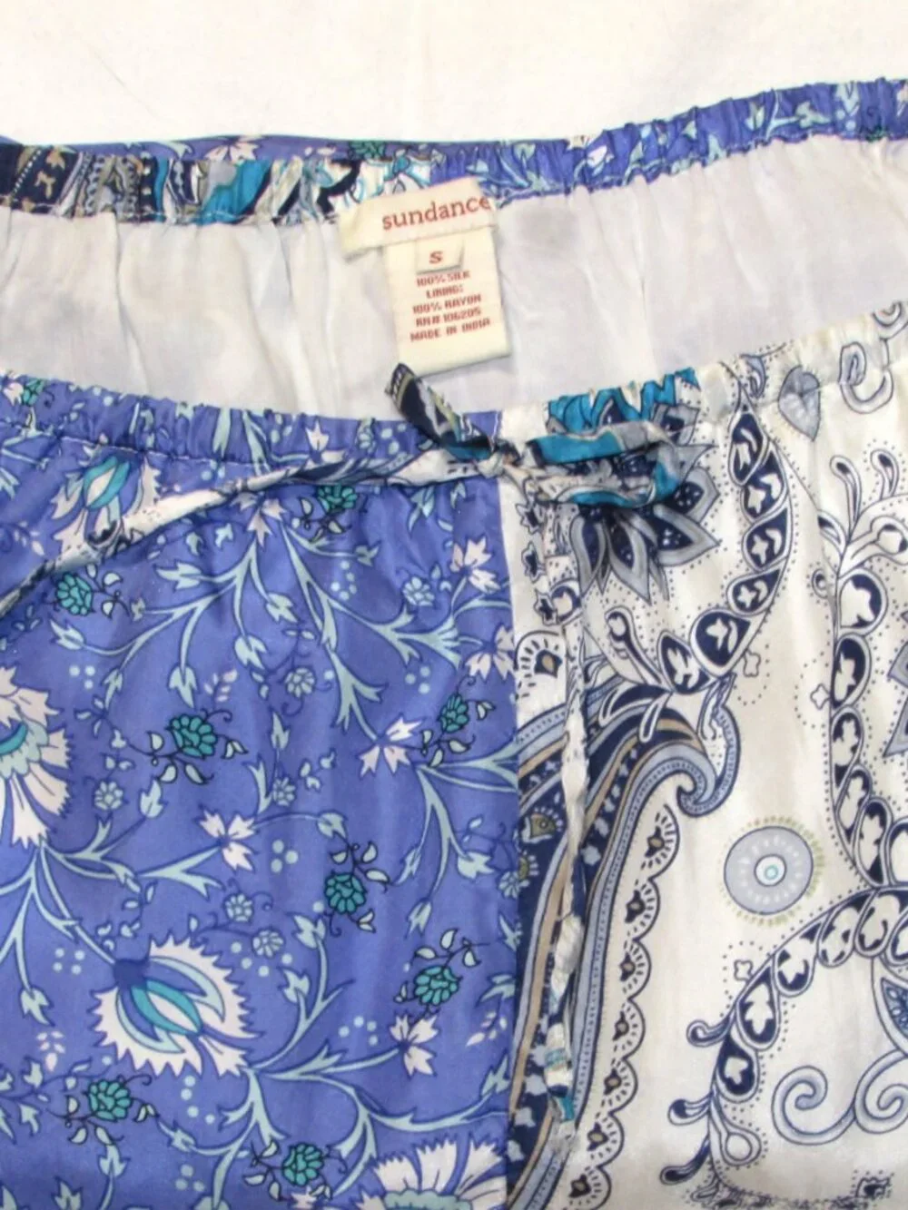 NEW Womens Ladies SUNDANCE Multi Color & Pattern Silk Lined Skirt S Orig $158 - Picture 6 of 7